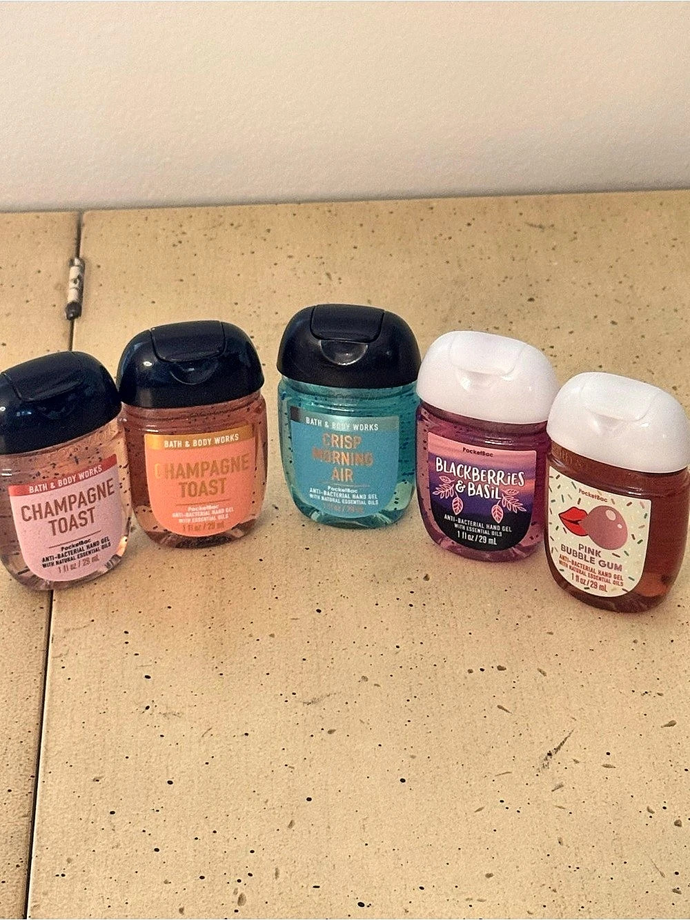 Bath & Body Works PocketBac Hand Sanitizer Bundle Pink & Orange
